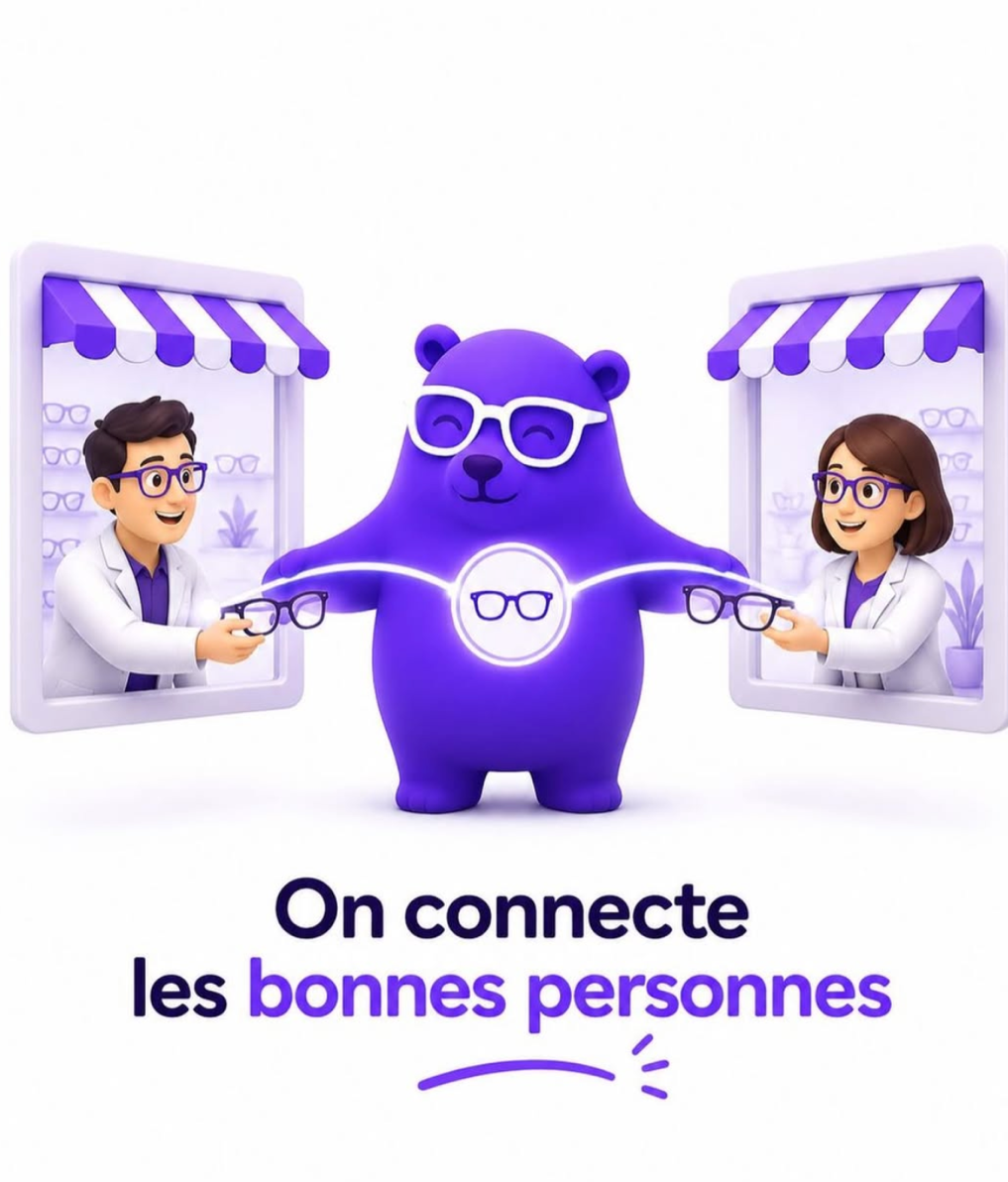 Publication Marmott : on connecte les bonnes personnes, la rétrocession entre opticiens