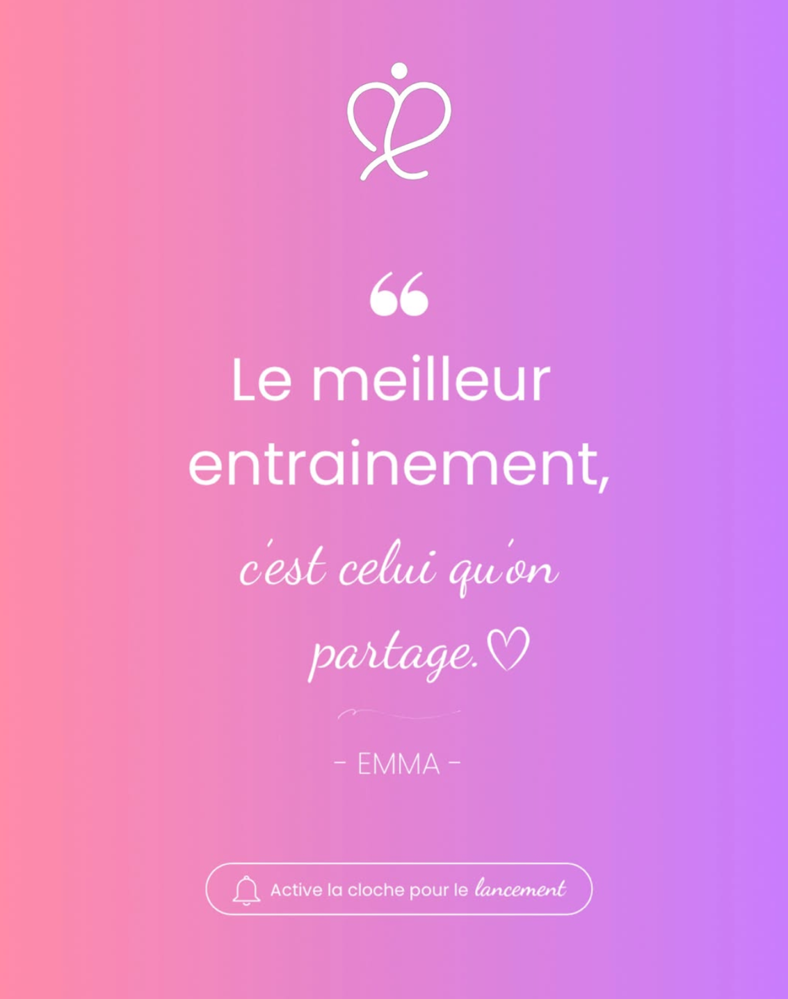 Publication Partner Up Girl : le meilleur entraînement, c'est celui qu'on partage